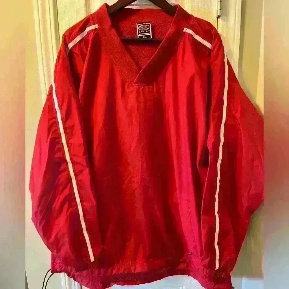 Mens Easton Softball/Baseball Pullover  Windbreaker XL
